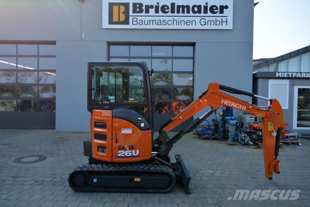 Hitachi ZX 26 U-6 Miniescavatori