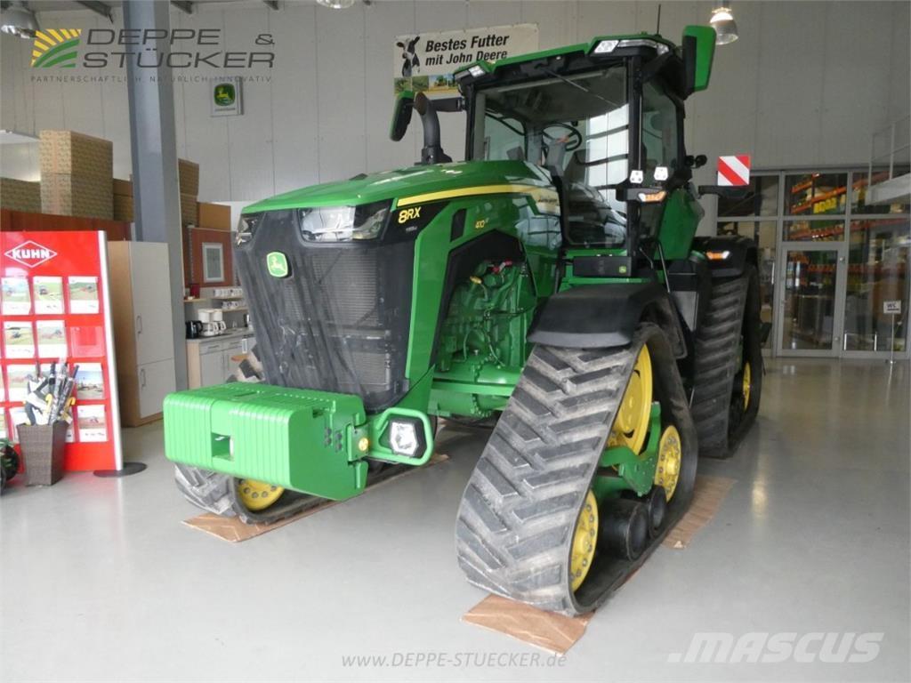 John Deere 8RX 410 Gru cingolate