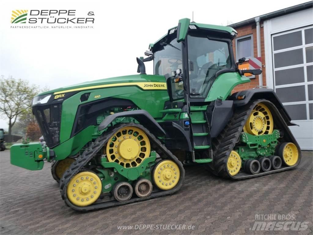 John Deere 8RX 410 Gru cingolate