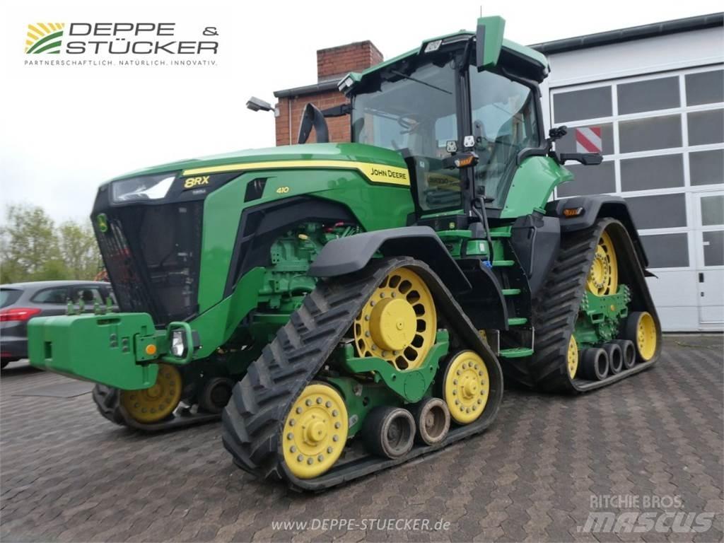 John Deere 8RX 410 Gru cingolate