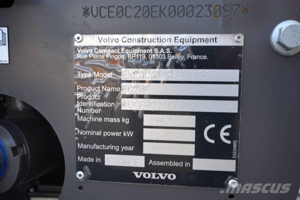 Volvo EC 20 E Miniescavatori