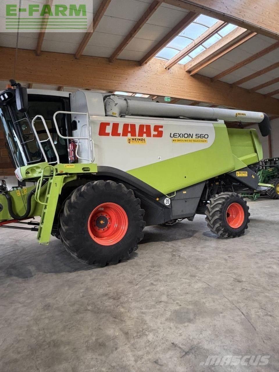 CLAAS lexion 560 Mietitrebbiatrici