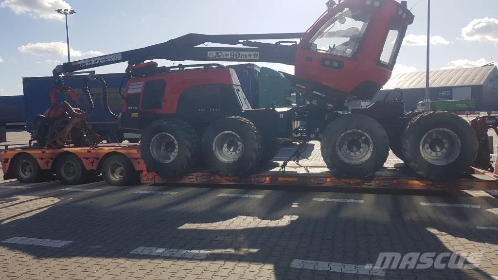 Komatsu 931 XC Abbattitrici, Disboscatrici