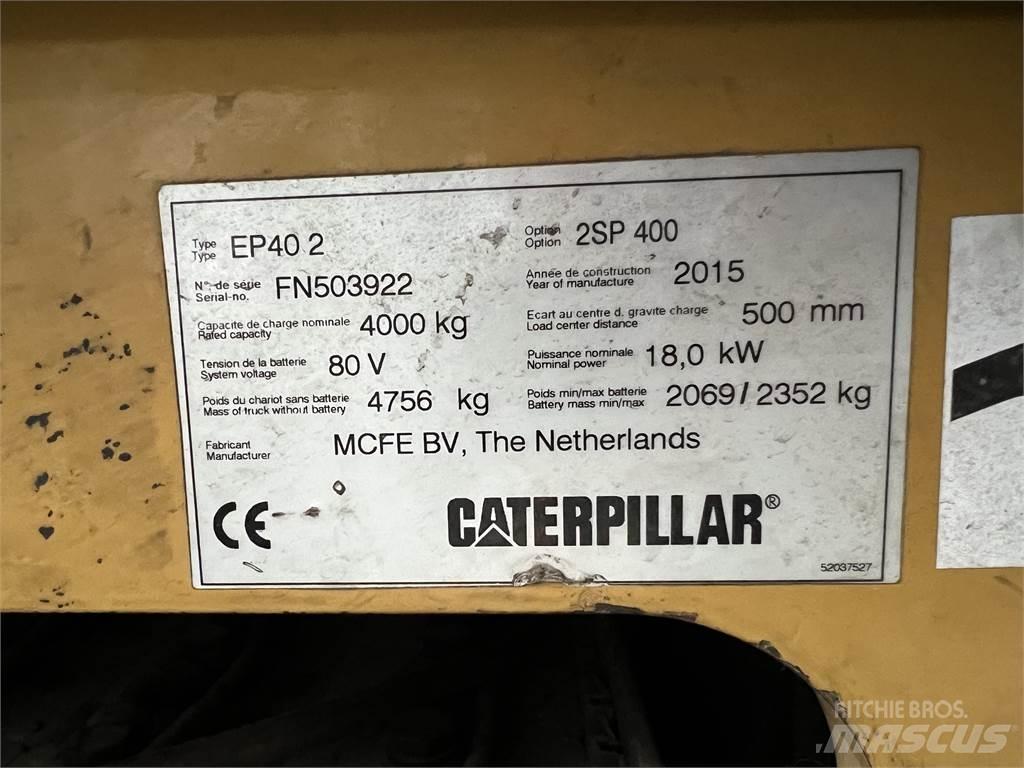 CAT erpillar EP40 Carrelli elevatori elettrici