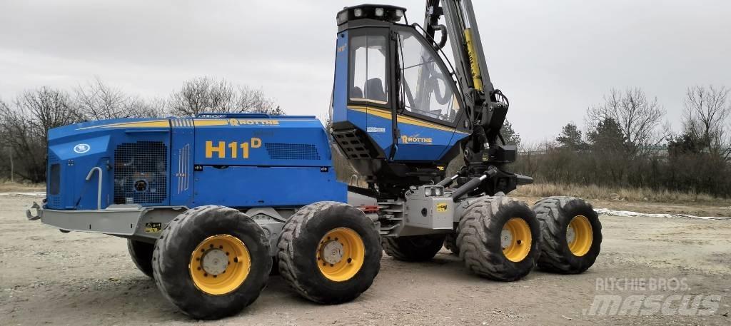 Rottne H11D Abbattitrici, Disboscatrici