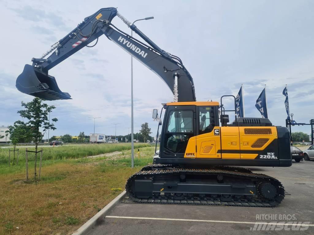 Hyundai HX220AL Escavatori cingolati