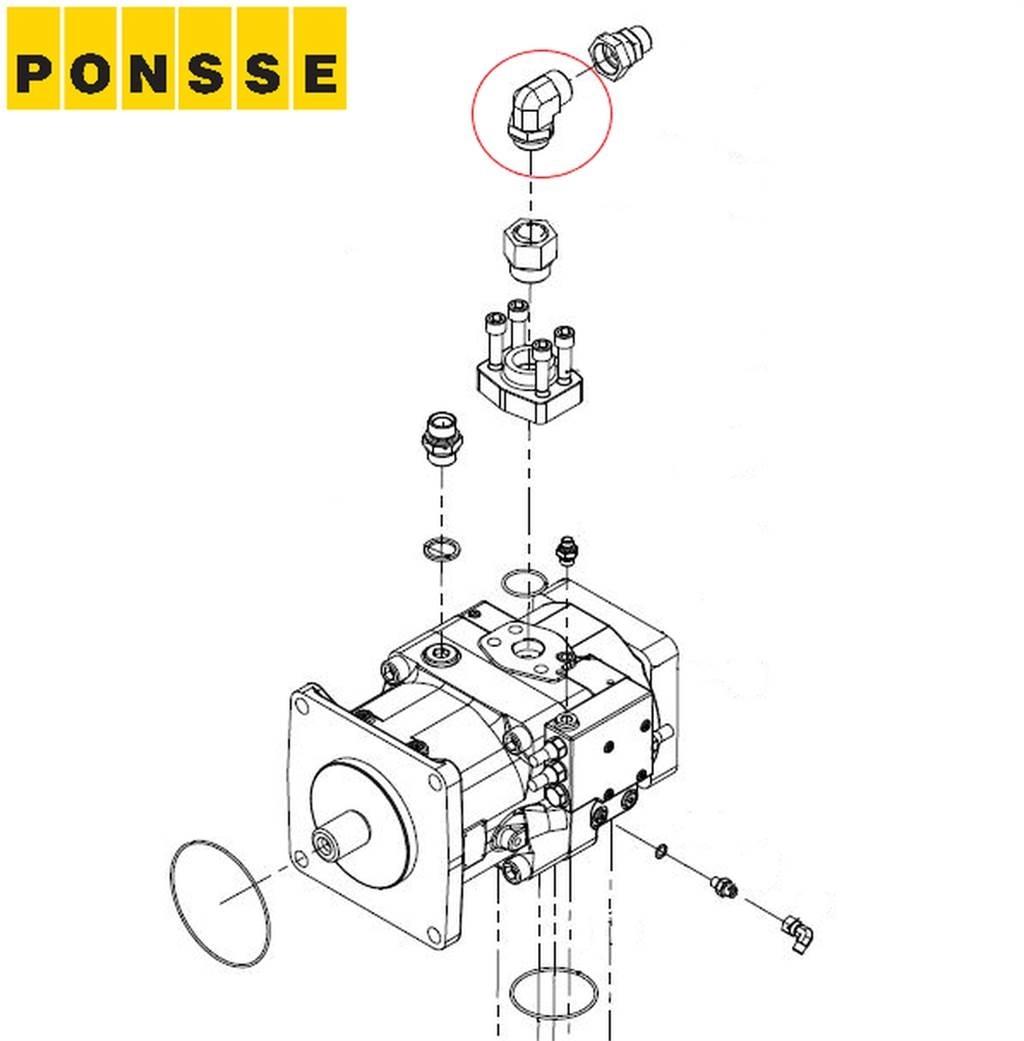 Ponsse 0055159 Componenti idrauliche