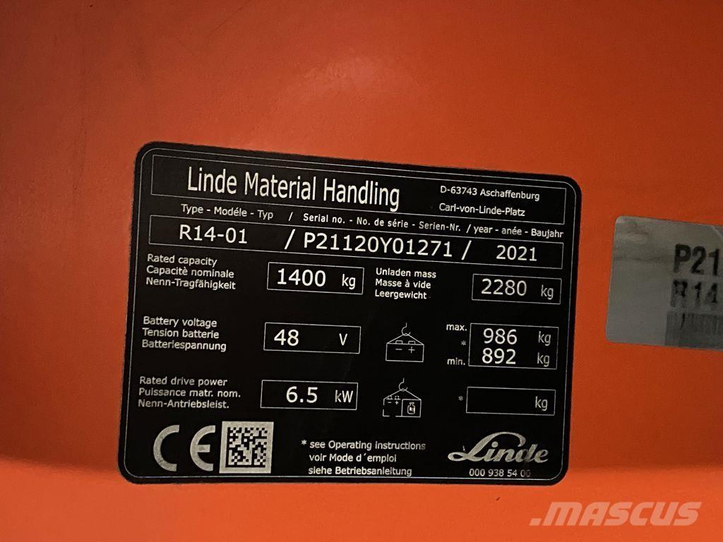 Linde R14-01 Carrello retrattile