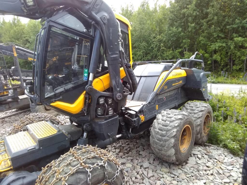 Ponsse Scorpion King Abbattitrici, Disboscatrici