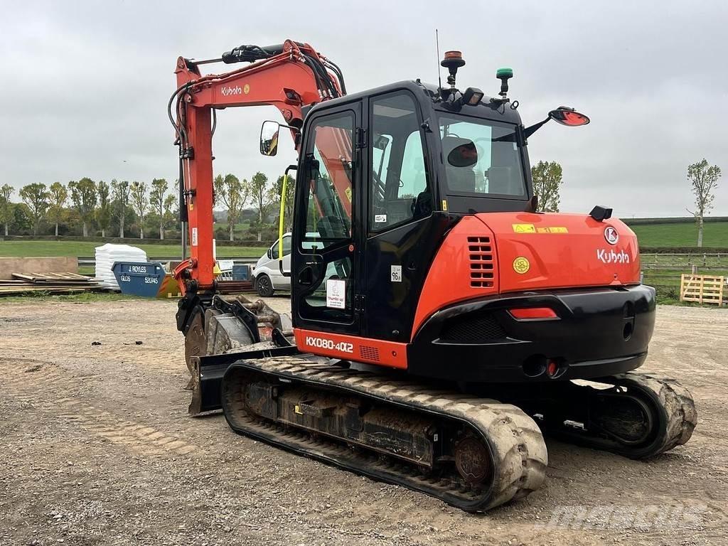 Kubota KX080-4a2 Escavatori speciali