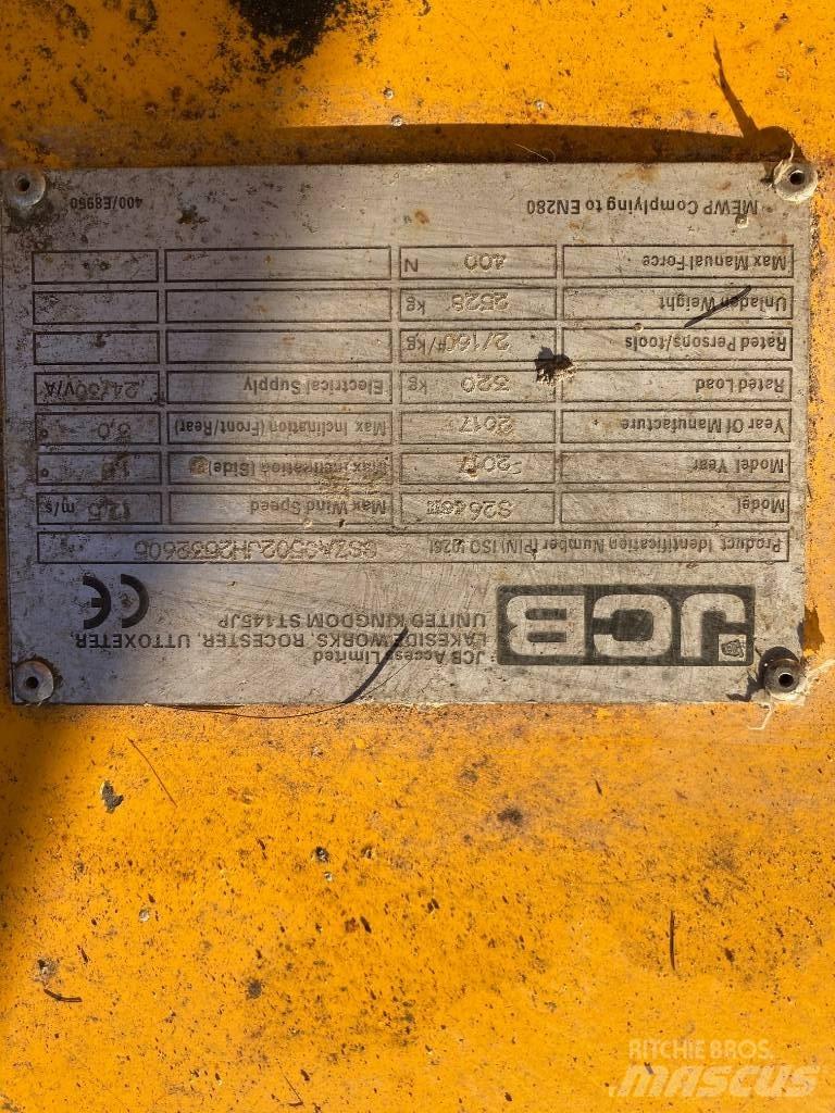 JCB S 2646 E Piattaforme a pantografo