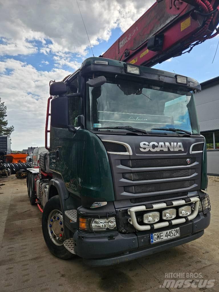 Scania R 560 Camion trasporto legname