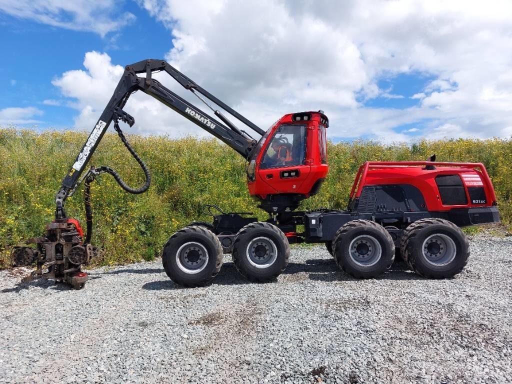 Komatsu 931XC-1 Abbattitrici, Disboscatrici