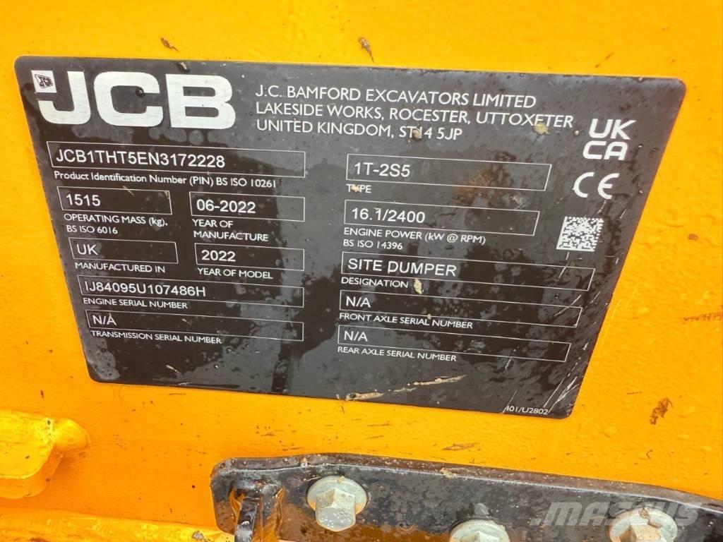 JCB 1 T-2S5 Mini dumper