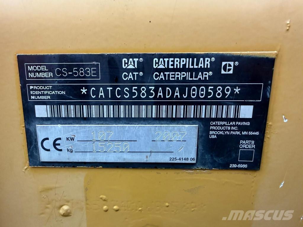 CAT CS583E Rulli monotamburo