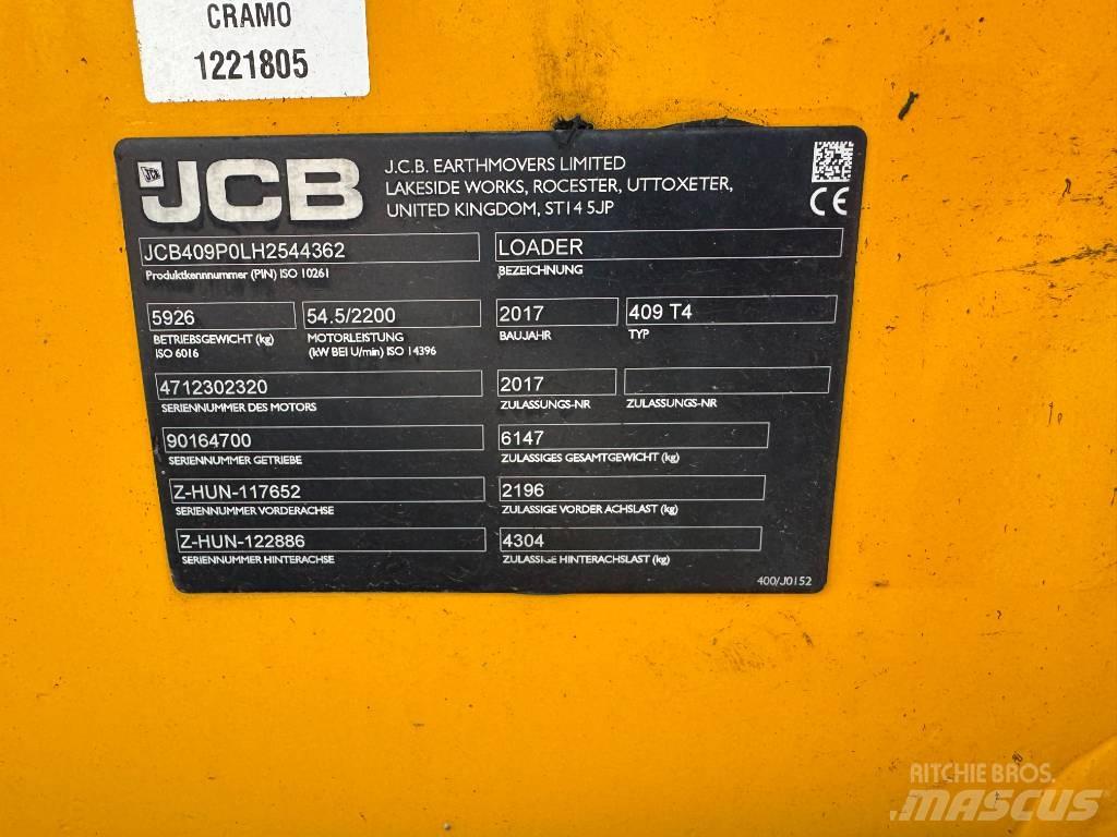 JCB 409 Pale gommate