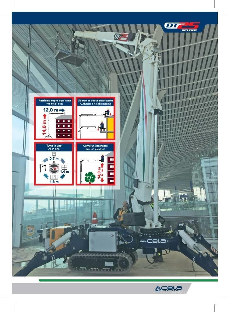 Cela Crawler DT25 Piattaforme a braccio telescopico