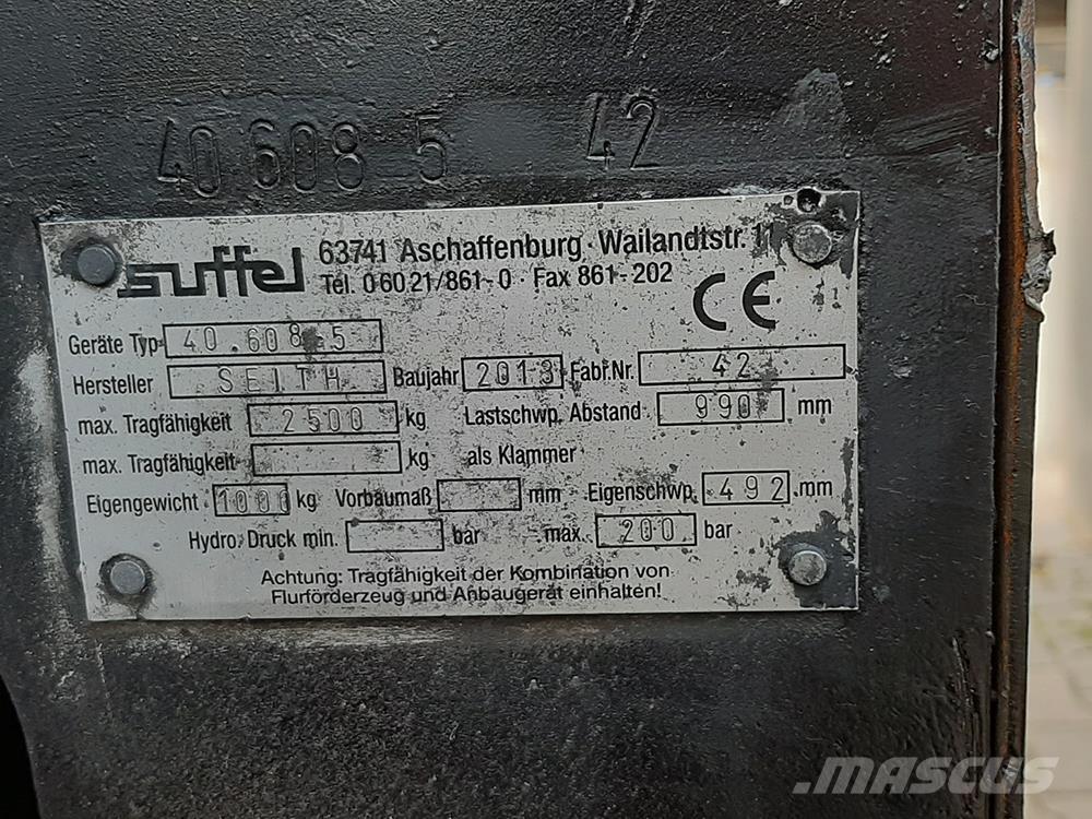 Seith 40.608-5 Altri attacchi e componenti