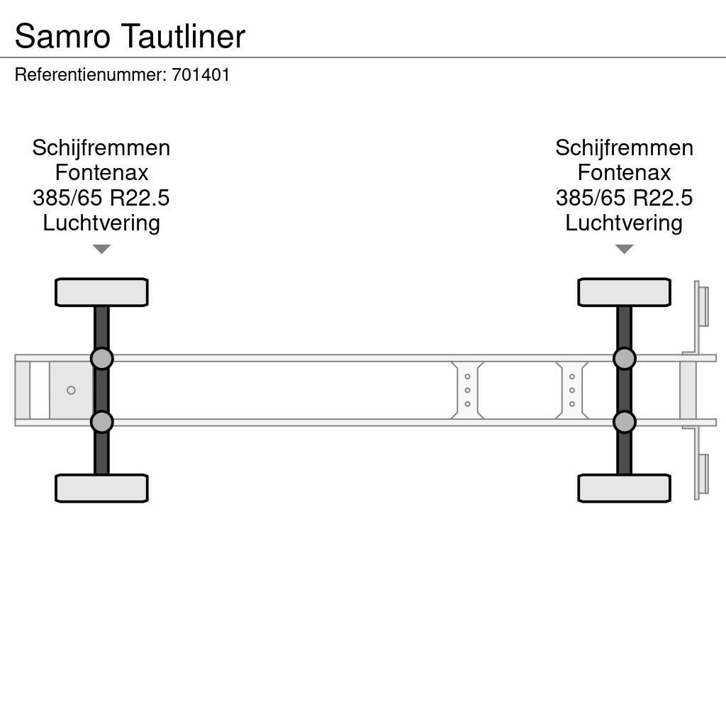 Samro Tautliner Semirimorchi tautliner