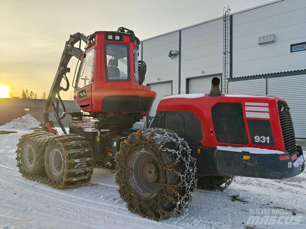 Komatsu 931 Abbattitrici, Disboscatrici