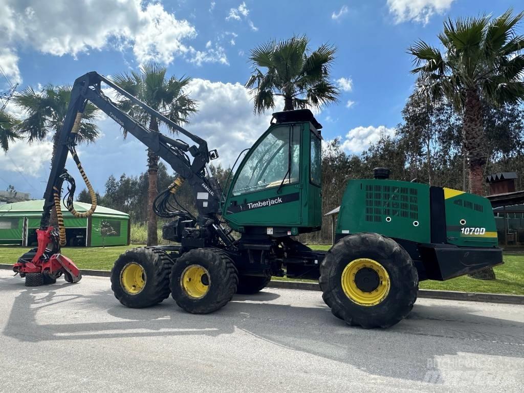 Timberjack 1070D Abbattitrici, Disboscatrici
