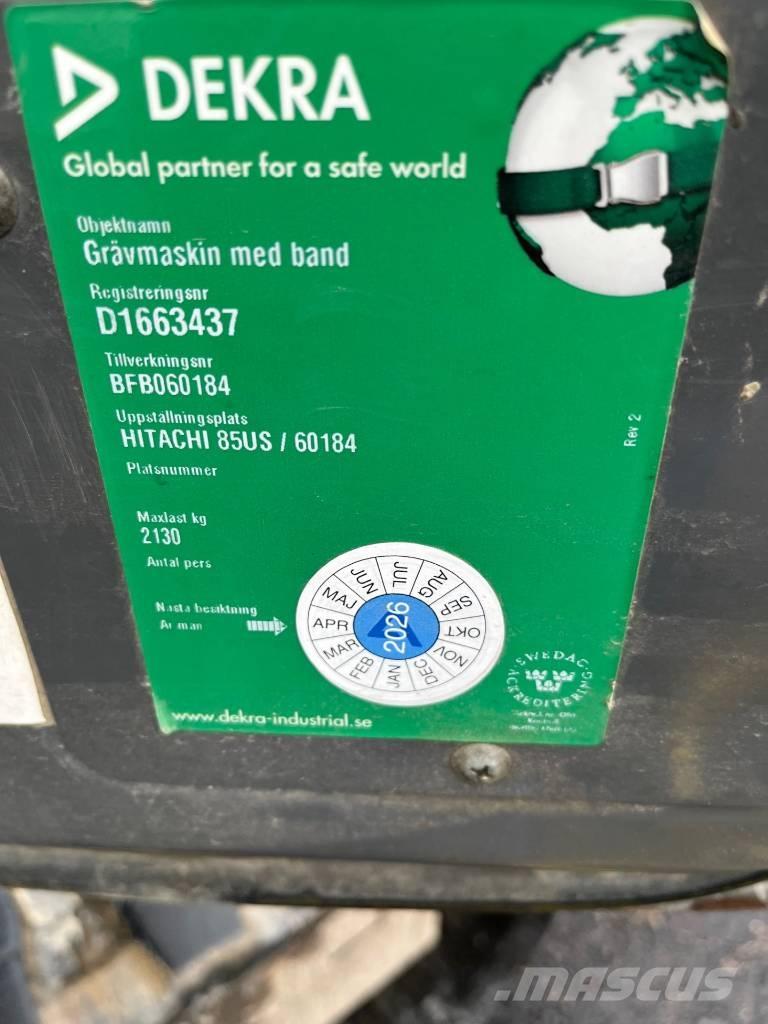 Hitachi ZX 85 US-3 Escavatori medi 7t - 12t