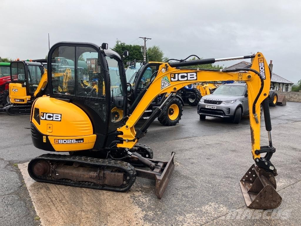 JCB 8026 CTS Miniescavatori