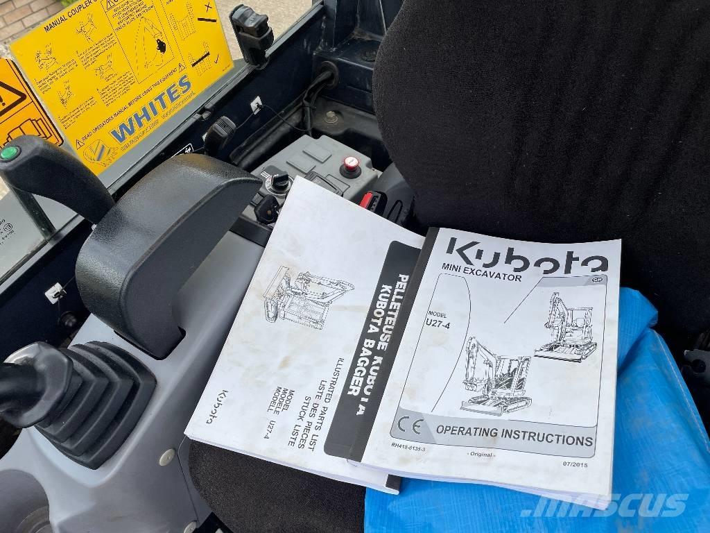 Kubota U 27-4 Miniescavatori