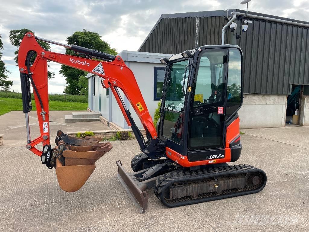 Kubota U 27-4 Miniescavatori