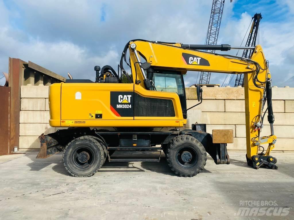CAT mh3024 Escavatori gommati