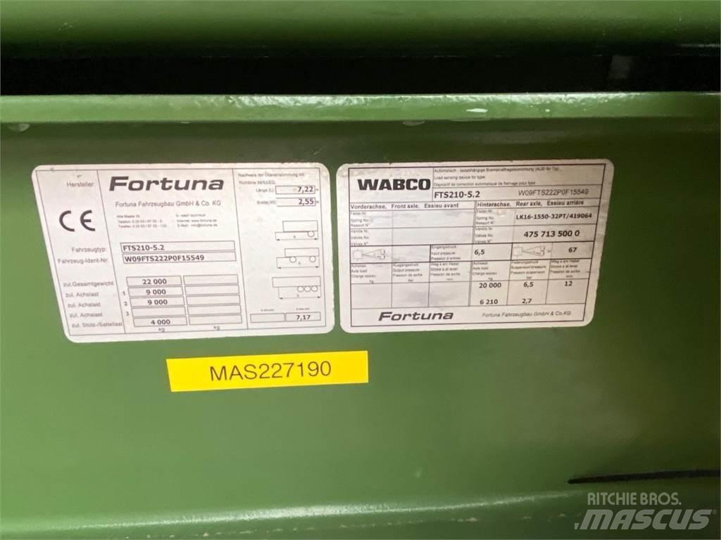Fortuna FTS 210 Rimorchi ribaltabili