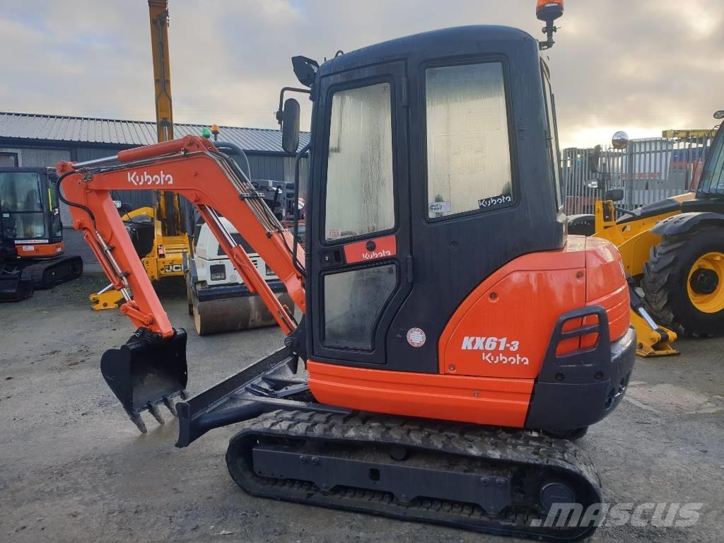 Kubota KX 61-3 Miniescavatori