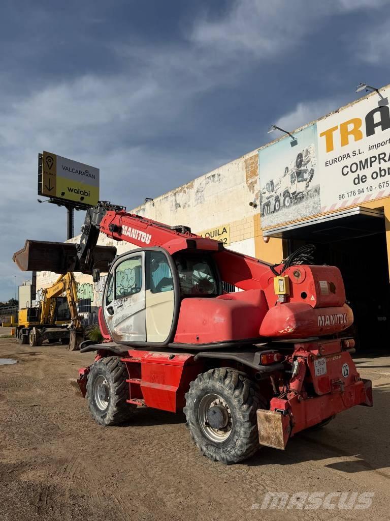Manitou MRT 2150 Pale gommate telescopiche