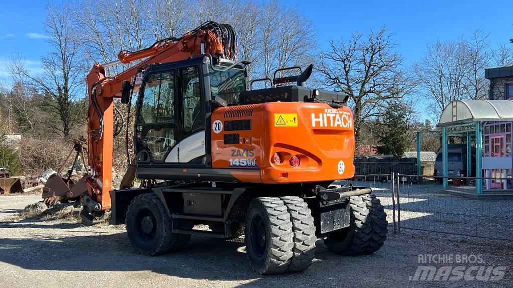 Hitachi ZX 145 W-6 Escavatori gommati