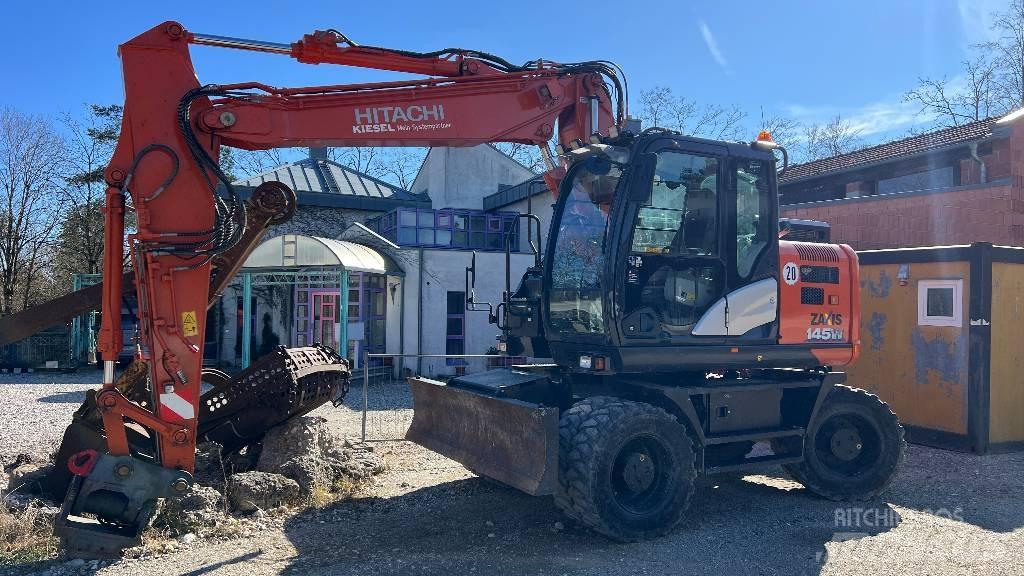 Hitachi ZX 145 W-6 Escavatori gommati
