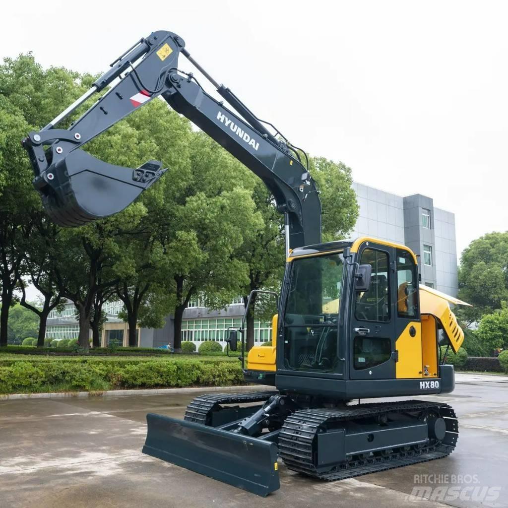 Hyundai HX80 Escavatori cingolati