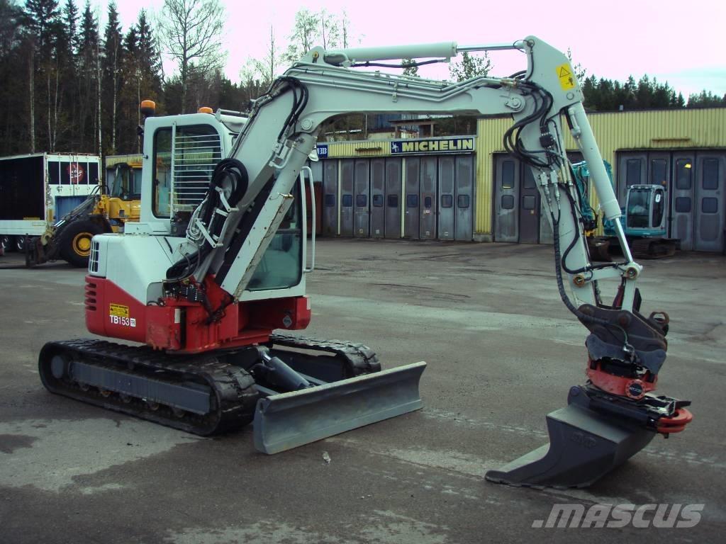 Takeuchi TB 153 FR Miniescavatori