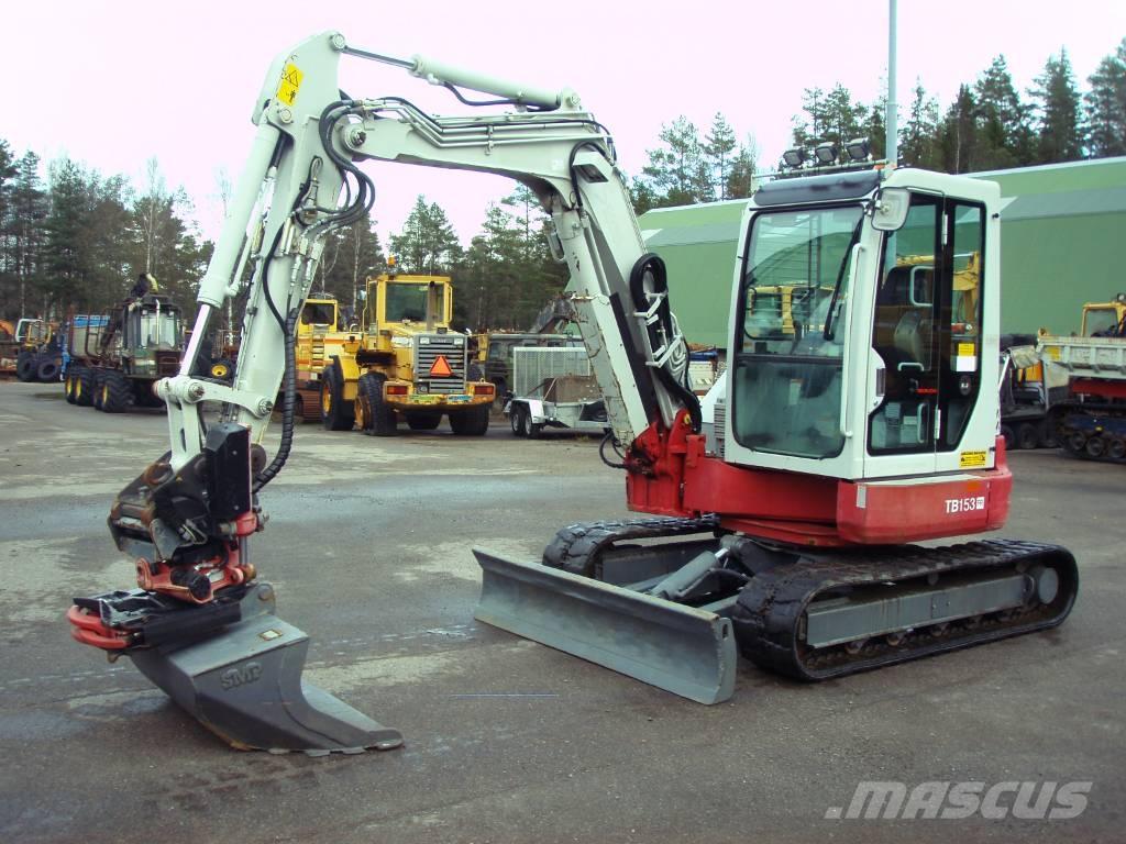 Takeuchi TB 153 FR Miniescavatori