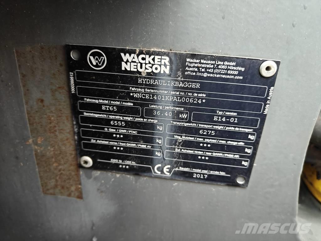 Wacker Neuson ET 65 Miniescavatori