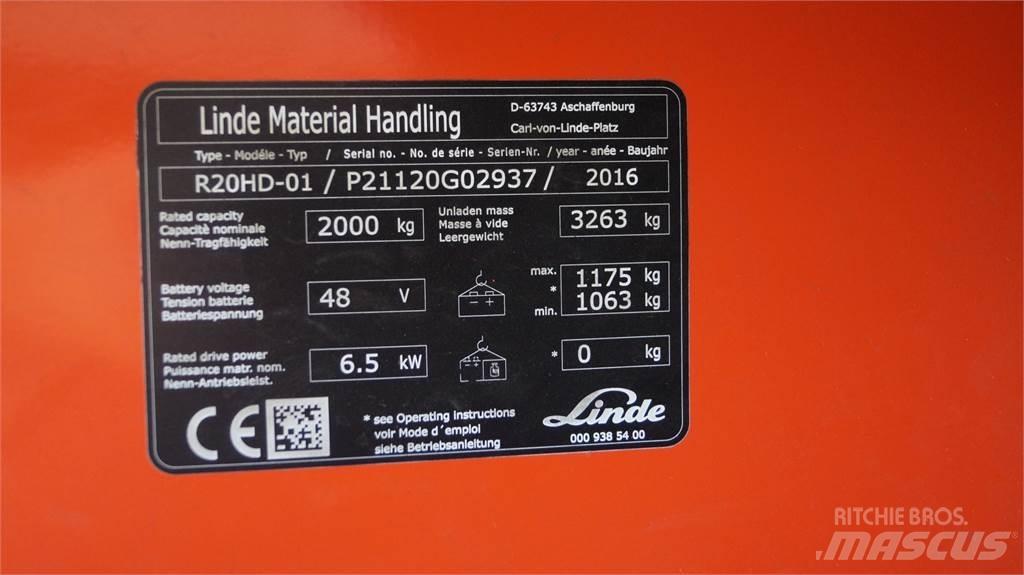 Linde R20HD Carrello retrattile