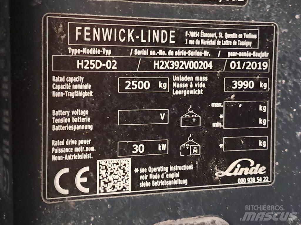 Linde H25D-02 Carrelli elevatori diesel