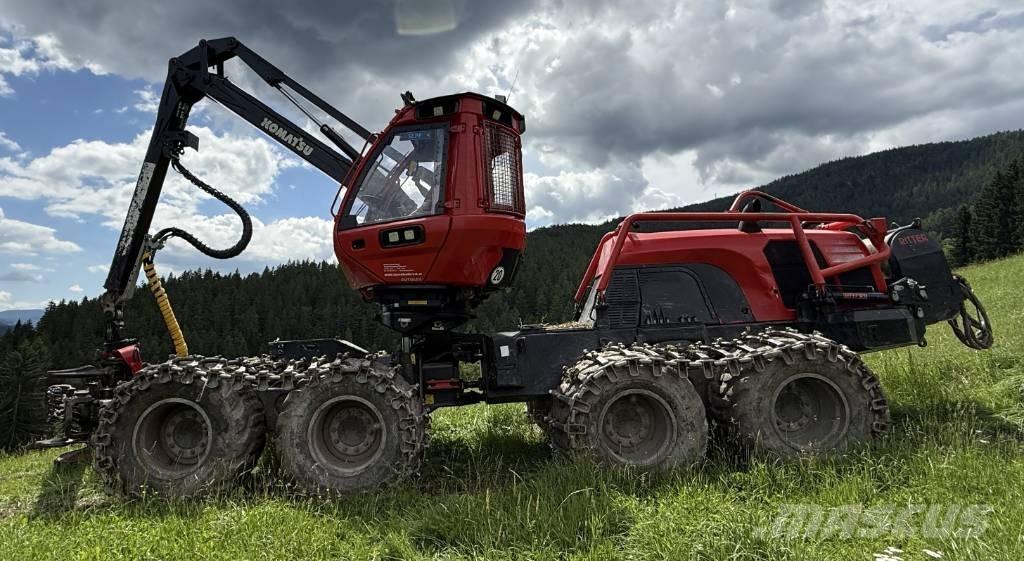 Komatsu 931XC Abbattitrici, Disboscatrici