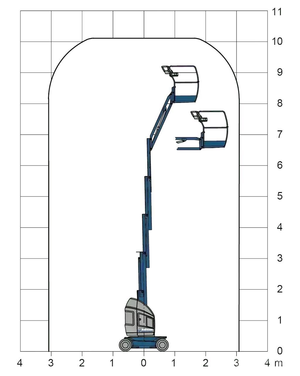 JLG Toucan 10E-L Piattaforme a braccio articolato