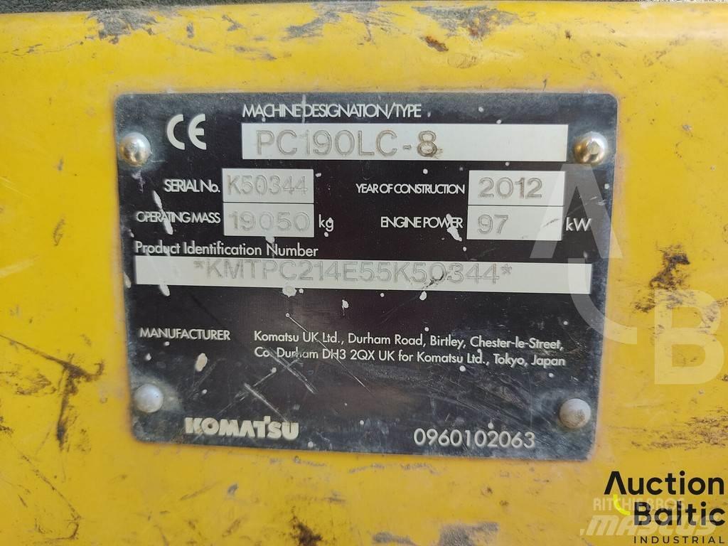 Komatsu PC190LC-8 Escavatori cingolati