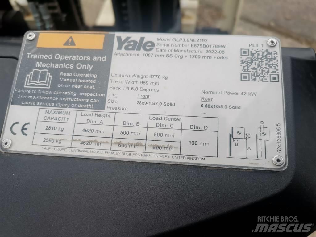 Yale GLP30 N Carrelli elevatori GPL