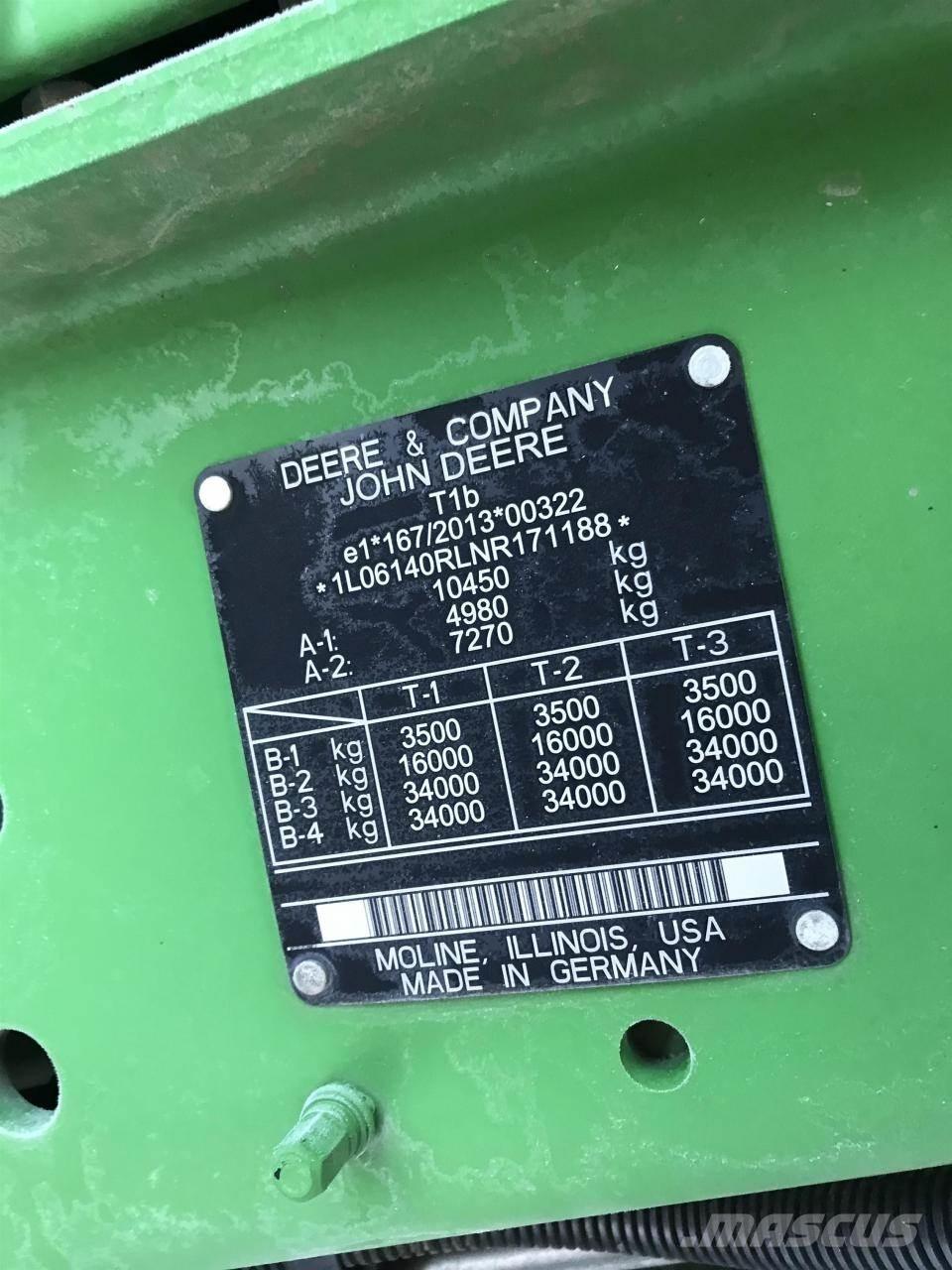 John Deere 6R 140 Trattori