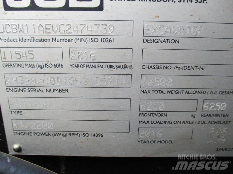 JCB HD110W Escavatori gommati