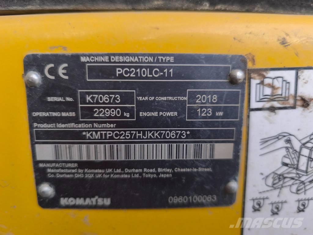 Komatsu PC 210 LC-11 Escavatori cingolati