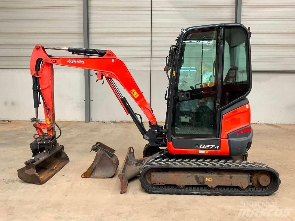 Kubota U 27-4 Miniescavatori