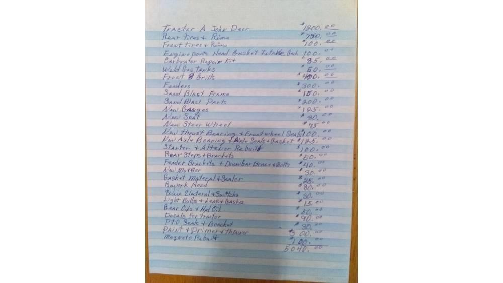 John Deere A Trattori